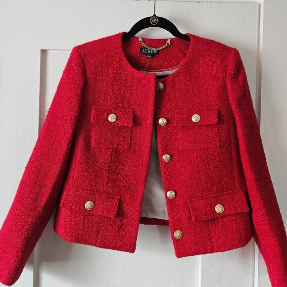 J.Crew Jackets & Blazers - Jcrew Isabelle Lady Jacket in Tweed Size 0 NWT